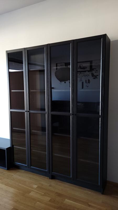 Glass-door display cabinets