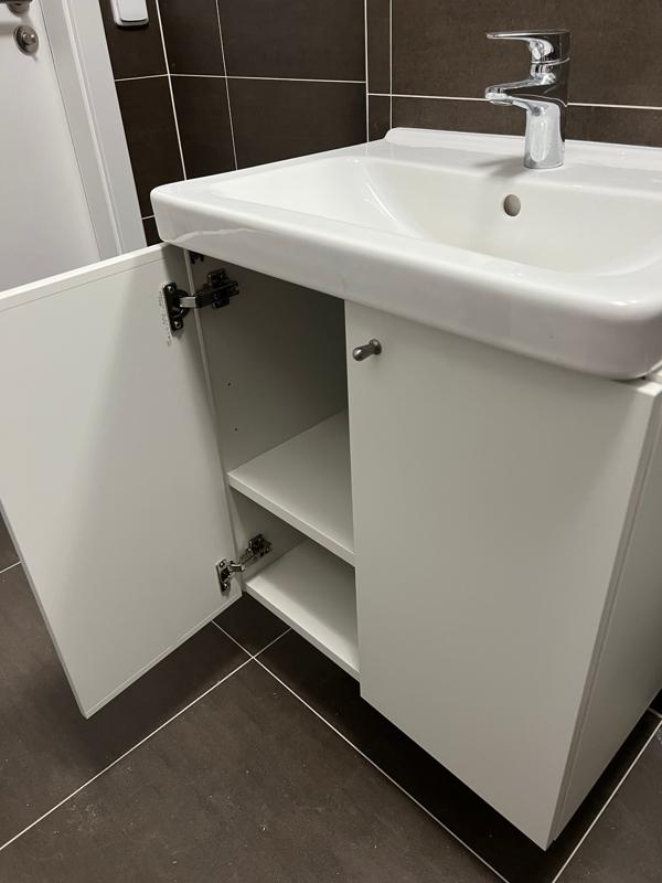Bathroom sink cabinet