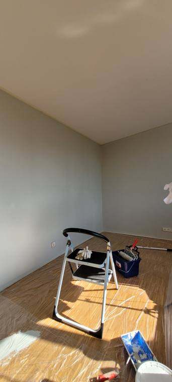 Grey bedroom walls